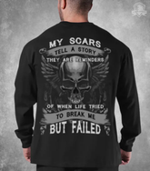 Scars Long Sleeve Tee